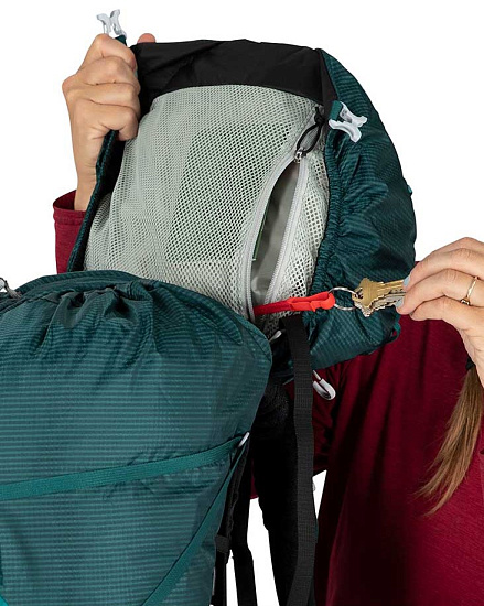Рюкзак женский Osprey Eja 48 Deep Teal - Фото 6 большая
