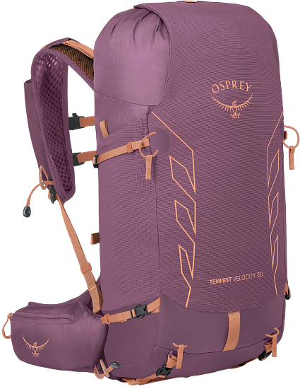 Рюкзак женский Osprey Tempest Veloc 30 Pashmina/Melon - Фото 1 большая