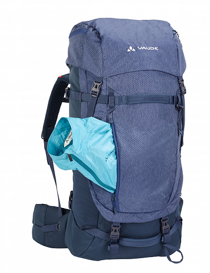 Рюкзак женский Vaude Astrum Evo 55+10 Sailor Blue - Фото 4 большая