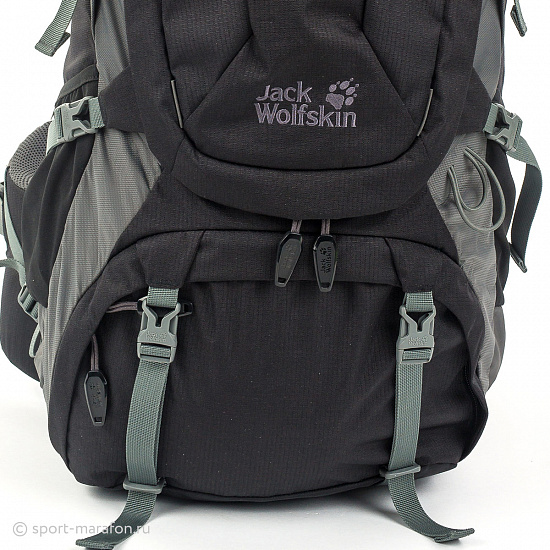 Рюкзак Jack Wolfskin Denali 65 Black - Фото 4 большая