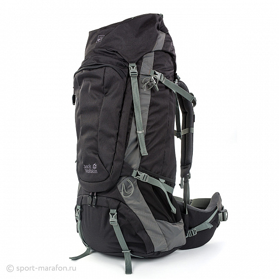 Рюкзак Jack Wolfskin Denali 65 Black - Фото 12 большая