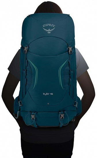 Рюкзак женский Osprey Kyte 46 Icelake Green - Фото 6 большая