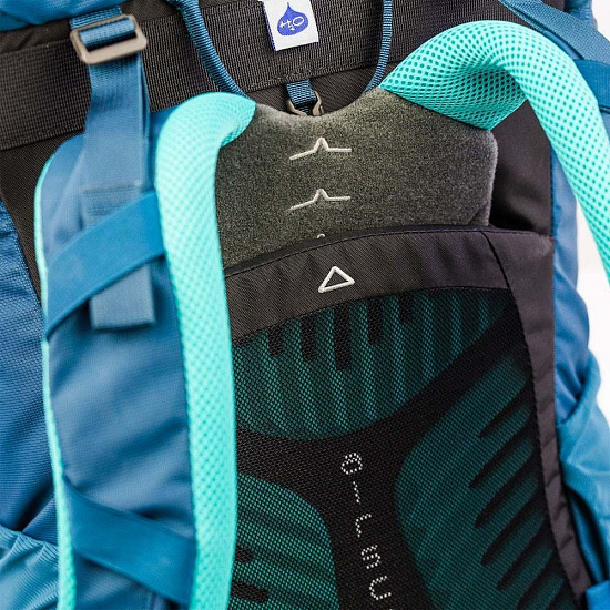 Рюкзак женский Osprey Kyte 46 Icelake Green - Фото 9 большая