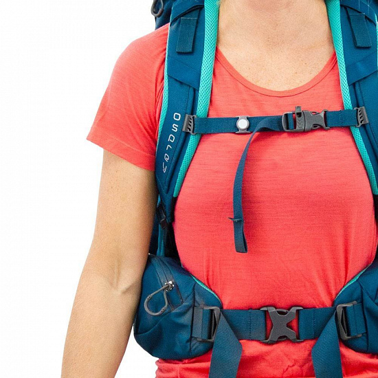 Рюкзак женский Osprey Kyte 46 Icelake Green - Фото 13 большая
