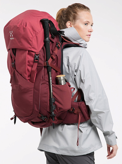 Рюкзак женский Haglofs Angd 60 M-L Light Maroon Red/Brick - Фото 10 большая
