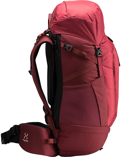 Рюкзак женский Haglofs Strova 65 M-L Brick Red/Light Maroon Red - Фото 4 большая