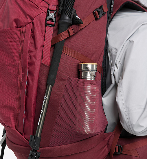 Рюкзак женский Haglofs Strova 65 M-L Brick Red/Light Maroon Red - Фото 10 большая