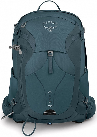 Рюкзак женский Osprey Mira 22 Bahia Blue - Фото 4 большая