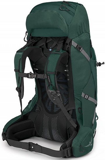 Рюкзак Osprey Aether Plus 60 Axo/Green - Фото 2 большая