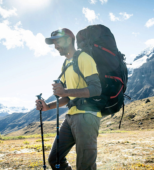 Рюкзак Osprey Aether Plus 60 Eclipse Grey - Фото 12 большая