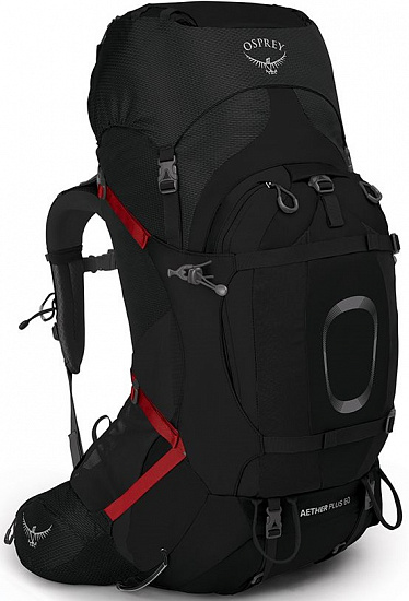 Рюкзак Osprey Aether Plus 60 Black - Фото 1 большая