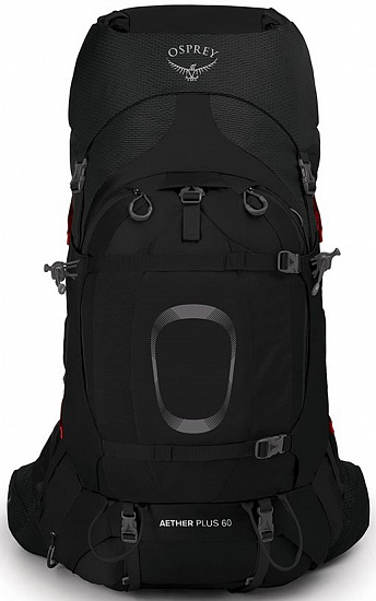 Рюкзак Osprey Aether Plus 60 Black - Фото 3 большая