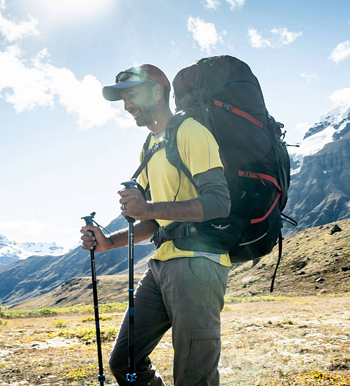 Рюкзак Osprey Aether Plus 60 Black - Фото 13 большая
