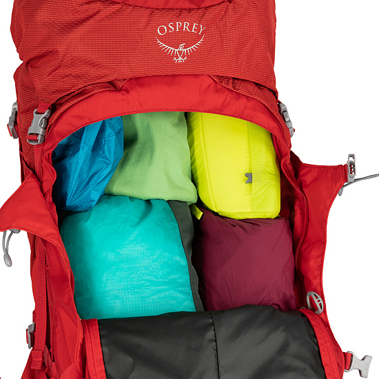 Рюкзак женский Osprey Ariel 65 Black - Фото 5 большая