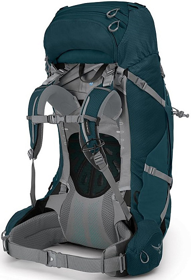 Рюкзак женский Osprey Ariel Plus 70 Night Jungle Blue - Фото 2 большая