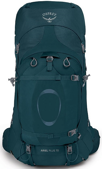 Рюкзак женский Osprey Ariel Plus 70 Night Jungle Blue - Фото 4 большая