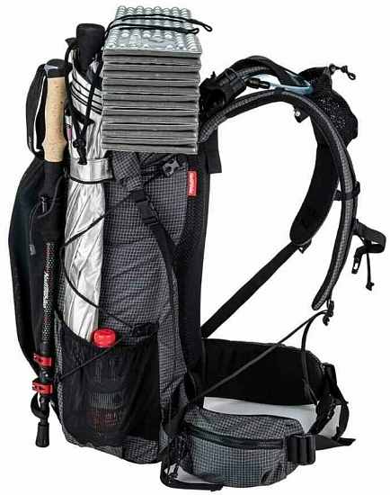 Рюкзак Naturehike Rock 40L+5L Black - Фото 3 большая