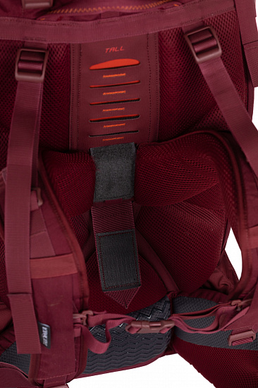 Рюкзак женский Tatonka Bison 65+10 Bordeaux Red - Фото 7 большая