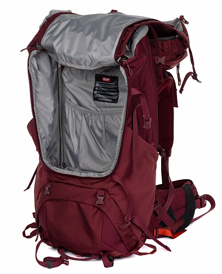 Рюкзак женский Tatonka Bison 65+10 Bordeaux Red - Фото 14 большая