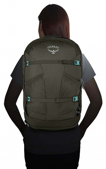 Рюкзак женский Osprey Fairview 40 Rainforest Green - Фото 5 большая