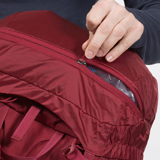 Рюкзак женский Bergans Senja W 55 Burgundy/Red - Фото 6 большая