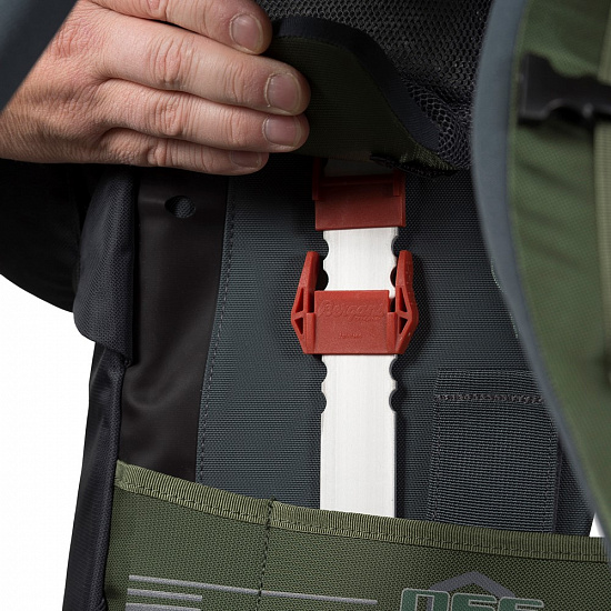 Рюкзак женский Bergans Alpinist 100 л Red/Burg/Grey - Фото 6 большая