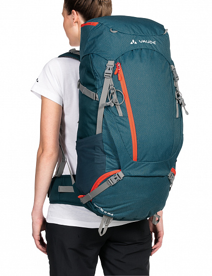 Рюкзак женский Vaude Asymmetric 48+8 Blue Sapphire - Фото 3 большая
