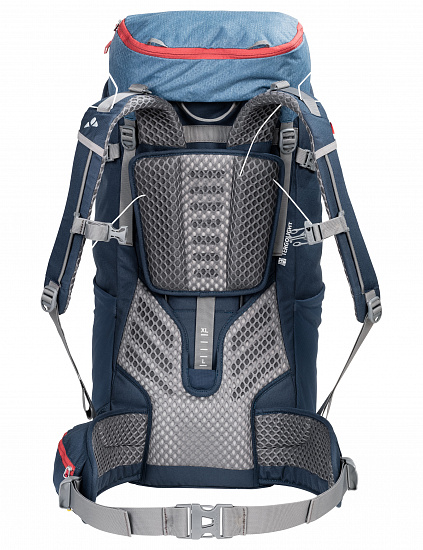 Рюкзак Vaude Asymmetric 52+8 Fjord Blue - Фото 2 большая