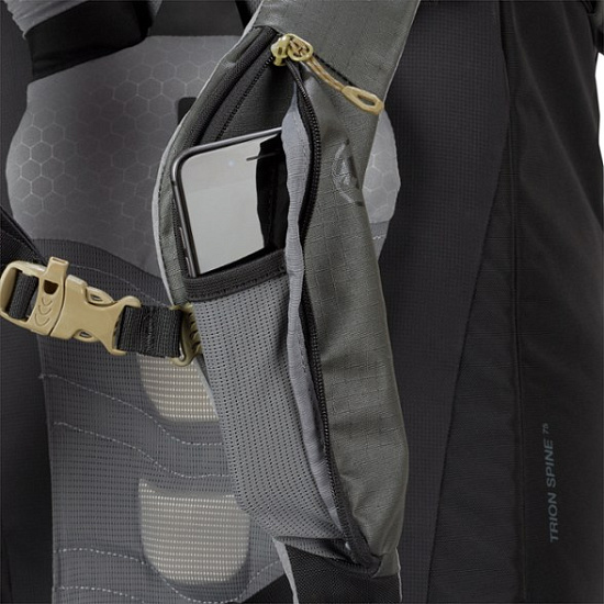 Рюкзак Mammut Trion Spine 75 Graphite/Black - Фото 9 большая