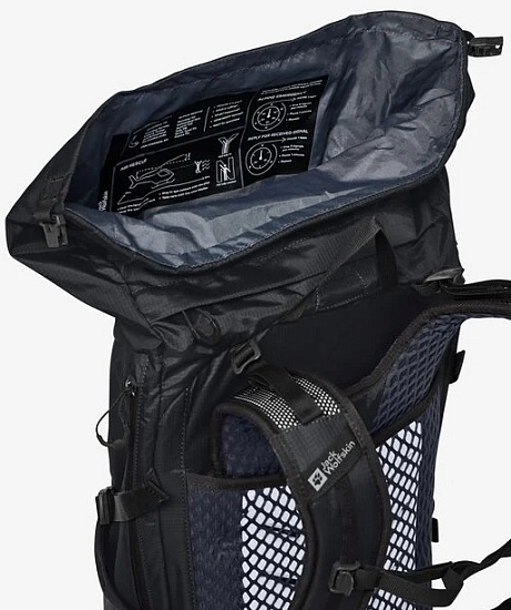 Рюкзак Jack Wolfskin Cyrox Shape 30 S-L Phantom - Фото 5 большая