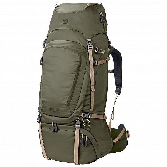 Рюкзак Jack Wolfskin Denali 75 Woodland Green - Фото 1 большая