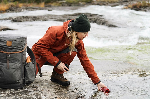 Рюкзак Fjallraven Singi Stubben Stone Grey - Фото 7 большая