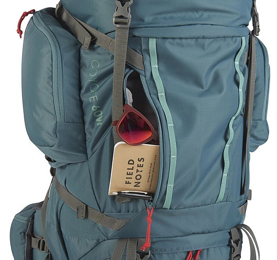 Рюкзак женский Kelty Coyote 60 Asphalt - Фото 6 большая