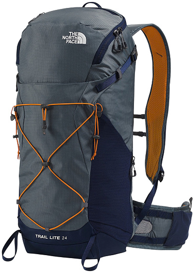 Рюкзак The North Face Trail Lite 24 Granite Grey/Summit Navy - Фото 2 большая