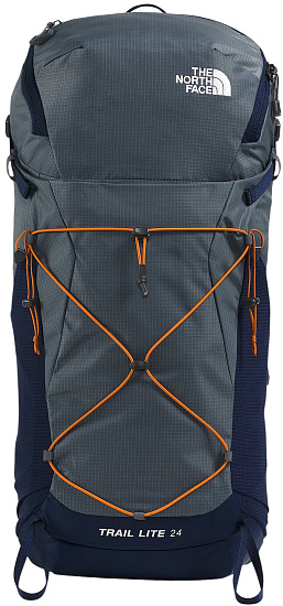 Рюкзак The North Face Trail Lite 24 Granite Grey/Summit Navy - Фото 3 большая