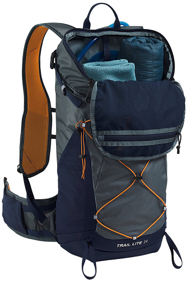 Рюкзак The North Face Trail Lite 24 Granite Grey/Summit Navy - Фото 4 большая