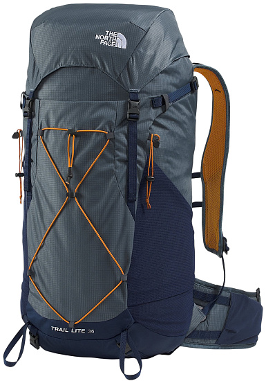 Рюкзак The North Face Trail Lite 36 Granite Grey/Summit Navy - Фото 2 большая