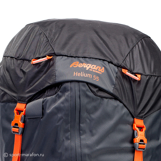 Рюкзак Bergans Helium 55 Solid Charcoal/Black - Фото 7 большая