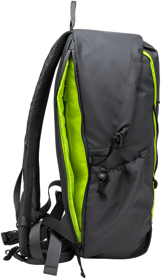 Рюкзак Elliker Kiln Hooded Zip Top 22 Grey Neon - Фото 9 большая