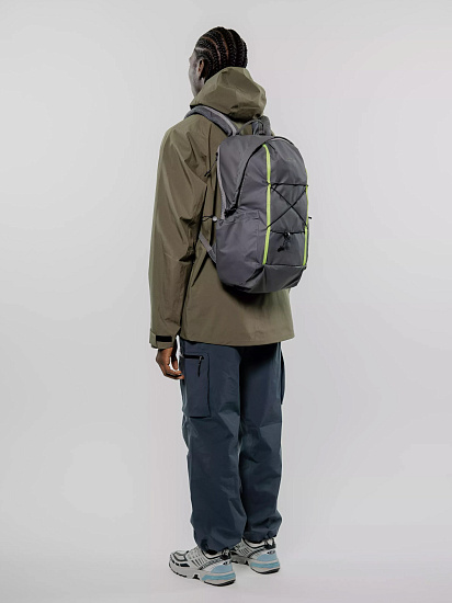Рюкзак Elliker Kiln Hooded Zip Top 22 Grey Neon - Фото 14 большая