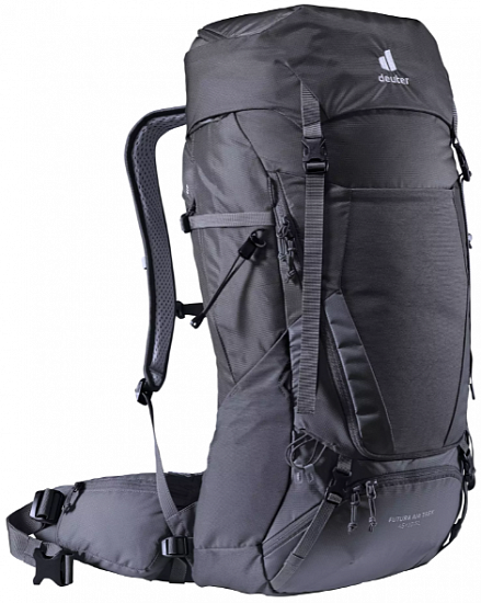 Рюкзак женский Deuter Futura Air Trek 45+10 SL Black-Graphite - Фото 1 большая