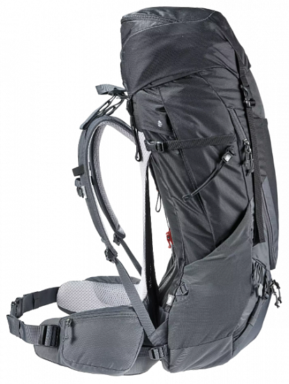 Рюкзак женский Deuter Futura Air Trek 45+10 SL Black-Graphite - Фото 3 большая