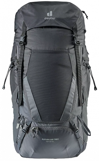 Рюкзак женский Deuter Futura Air Trek 45+10 SL Black-Graphite - Фото 6 большая