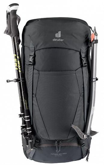 Рюкзак женский Deuter Futura Air Trek 45+10 SL Black-Graphite - Фото 8 большая