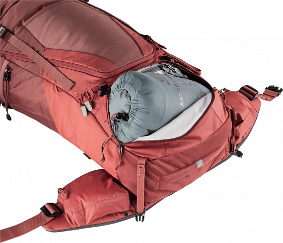 Рюкзак женский Deuter Futura Air Trek 45+10 SL Redwood-Lava - Фото 12 большая