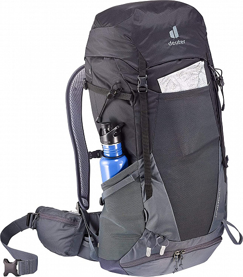 Рюкзак Deuter Futura Pro 42 EL Black-Graphite - Фото 8 большая