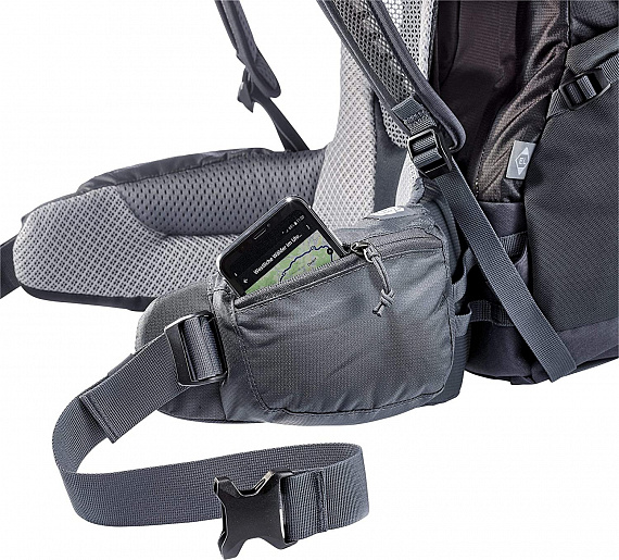 Рюкзак Deuter Futura Pro 42 EL Black-Graphite - Фото 9 большая