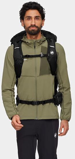 Рюкзак Mammut Ducan Spine 50-60 Black - Фото 7 большая