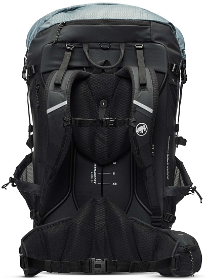 Рюкзак женский Mammut Ducan Spine 50-60 Strata/Black - Фото 2 большая