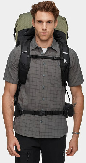 Рюкзак Mammut Ducan Spine 70-80 Marsh/Black - Фото 7 большая